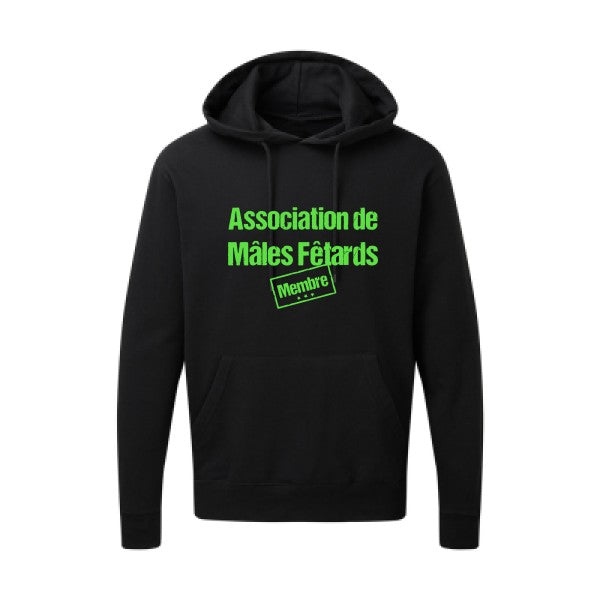 Association de Mâles Fêtards Vert fluo SG - Hooded Sweatshirt Sweat capuche