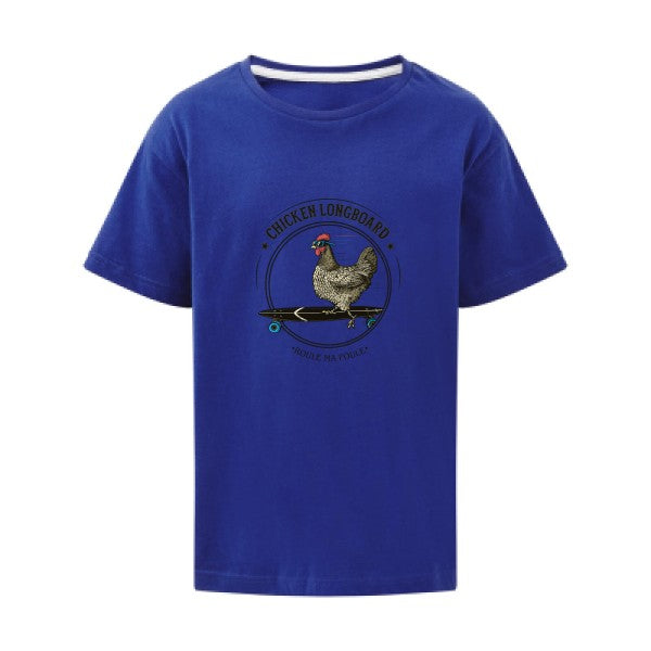 Chicken Longboard SG - Kids T-shirt enfant Royal Blue Taille 152 (11-12/2XL)