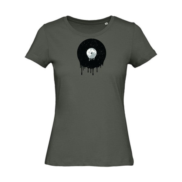 In-the-sky- - t-shirt original femme Millennial Khaki