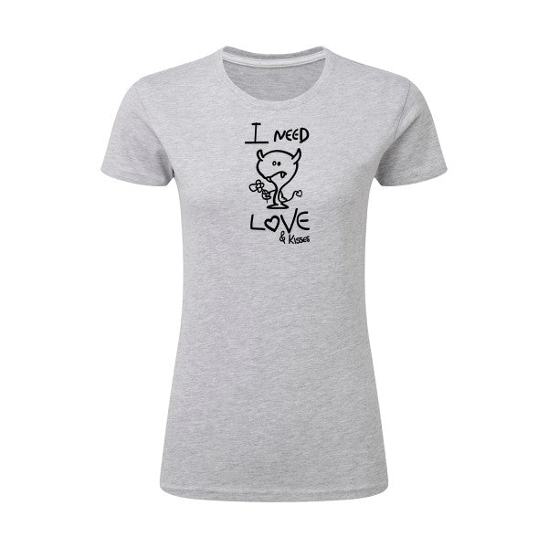 LOVER | Noir |T shirt original femme|SG