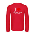 i-love-celine-t-shirt-manches-longues-original-humour -Red