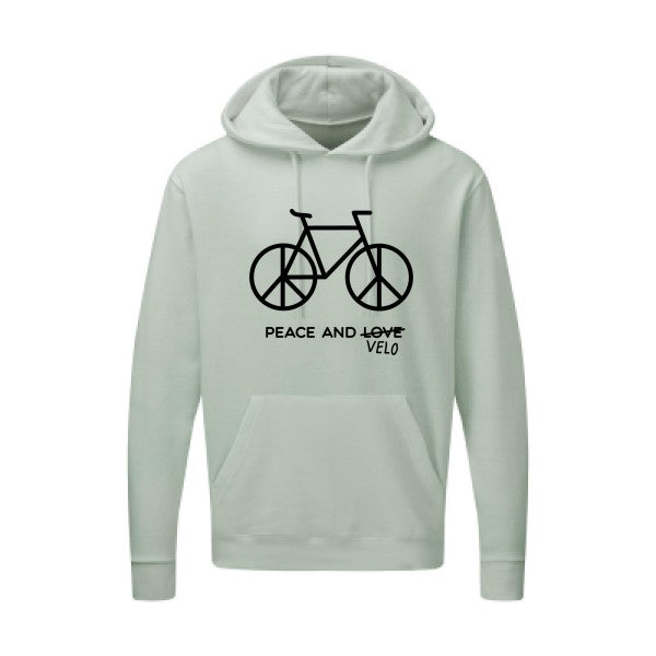 Peace and vélo Noir SG - Hooded Sweatshirt Sweat capuche