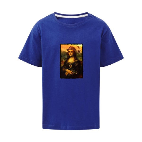 La Joconde SG - Kids T-shirt enfant Royal Blue Taille 152 (11-12/2XL)