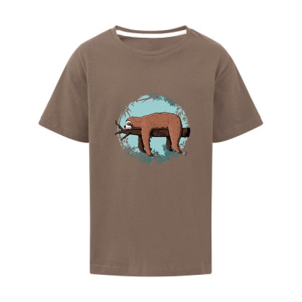 Home sleep home SG - Kids T-shirt enfant Deep Taupe Taille 128 (7-8/L)