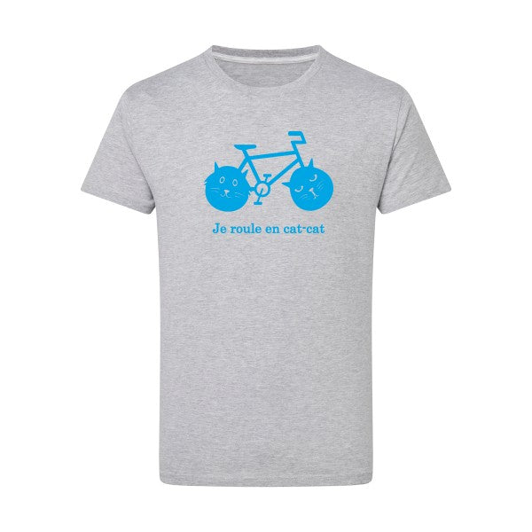 cat-cat bike - Flex bleu clair Tshirt original Light Oxford  5XL