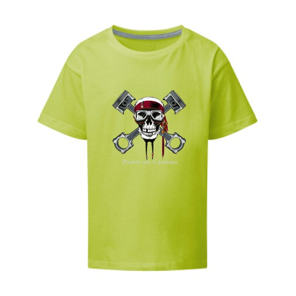 Pirates des Calamines SG - Kids T-shirt enfant Lime Taille 152 (11-12/2XL)