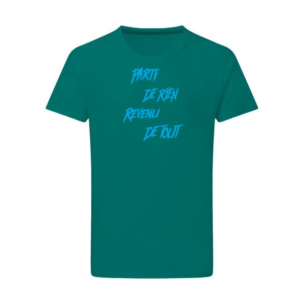 Parti de rien - Flex bleu clair Tshirt original Emerald Green  2XL