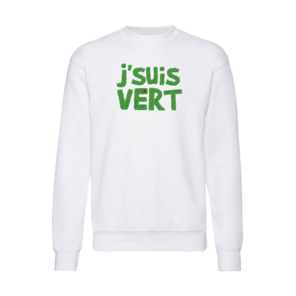 J'suis vert Fruit of the loom 280 g/m² Sweat shirt