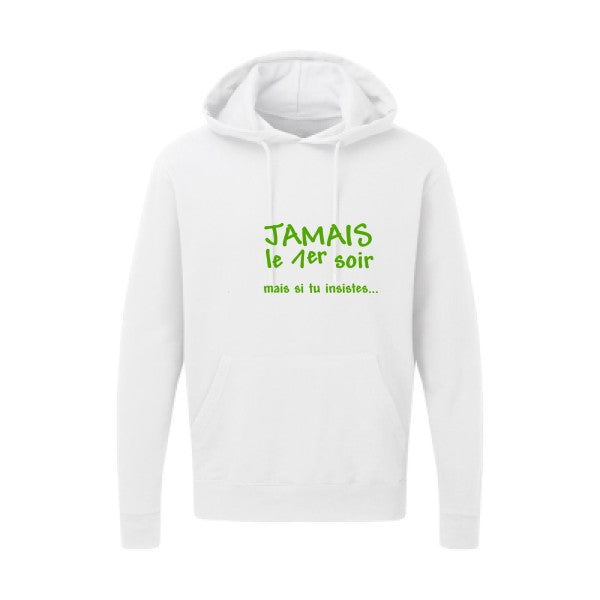 JAMAIS... Vert pomme SG - Hooded Sweatshirt Sweat capuche