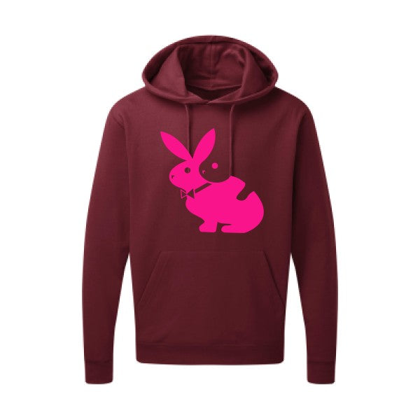 hot  |Sweat  capuche humoristique Rose fluo 