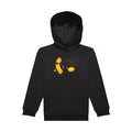 sweat capuche enfant Black Pasta-la-vista