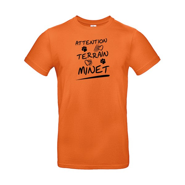 Attention Terrain Minet Flex noir |E190 T-shirt|Urban Orange||2XL