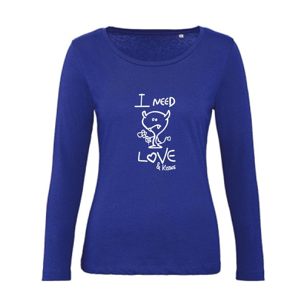 LOVER Blanc |   T shirt manches longues femme|100% bio