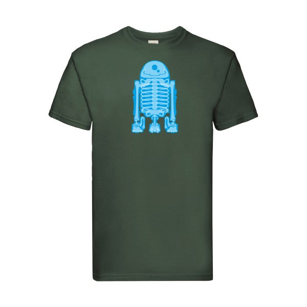 Droid Scan Fruit of the loom 205 g/m² T-shirt/ bottle green