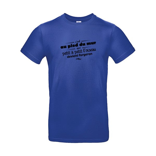 Proverbe à la conFlex noir - E190 T-shirt|Cobalt Blue||2XL