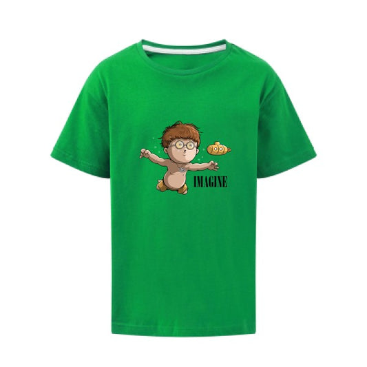 Imagine... SG - Kids T-shirt enfant Kelly Green Taille 140 (9-10/XL)