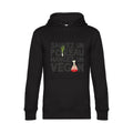 vegan-poireau- Sweat à capuche original Black - RueDuTeeshirt