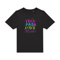 t-shirt humour enfant -J-peux-pas-j-ai-coloriage- couleur  Black