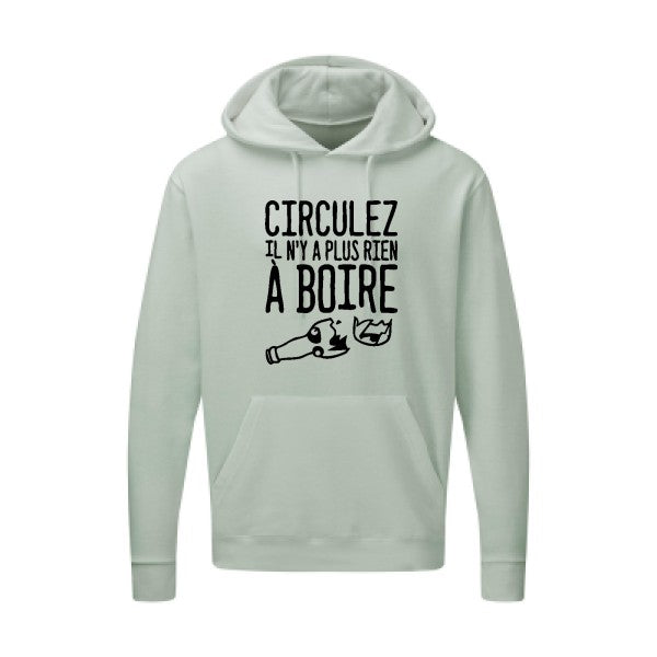 Circulez il n'y a plus rien à boire Noir SG - Hooded Sweatshirt Sweat capuche