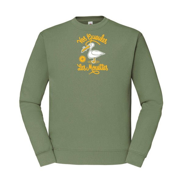 Vos gueules les mouettes Fruit of the loom 280 g/m² Sweat shirt