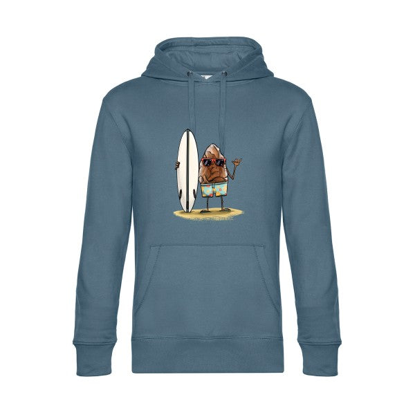 Silex-V2- Sweat à capuche original nordic blue - RueDuTeeshirt