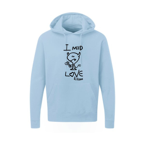 LOVER Noir SG - Hooded Sweatshirt Sweat capuche