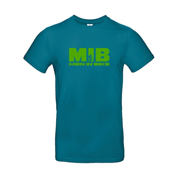 MEN IN BIKE Flex Vert pomme |E190 T-shirt|Diva Blue||2XL