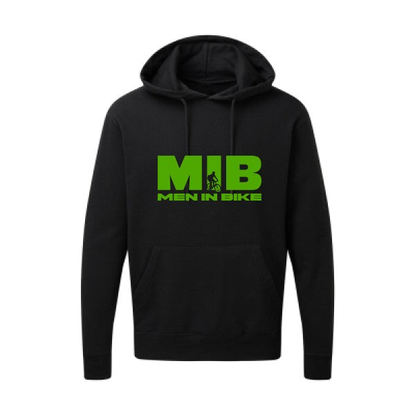 MEN IN BIKE Vert pomme SG - Hooded Sweatshirt Sweat capuche