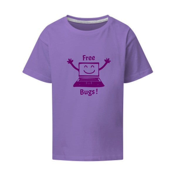 FREE BUGS ! Flex Violet SG - Kids T-shirt enfant Aster Purple Taille 152 (11-12/2XL)