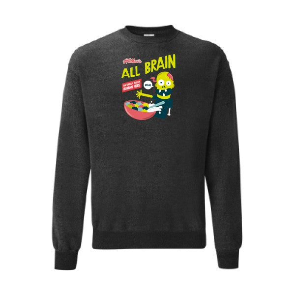 All brain Fruit of the loom 280 g/m² Sweat shirt