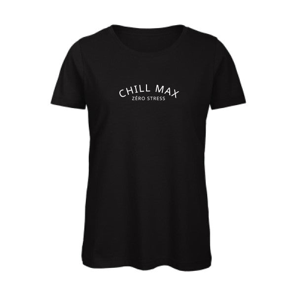 chill max-t-shirt Black flex Blanc