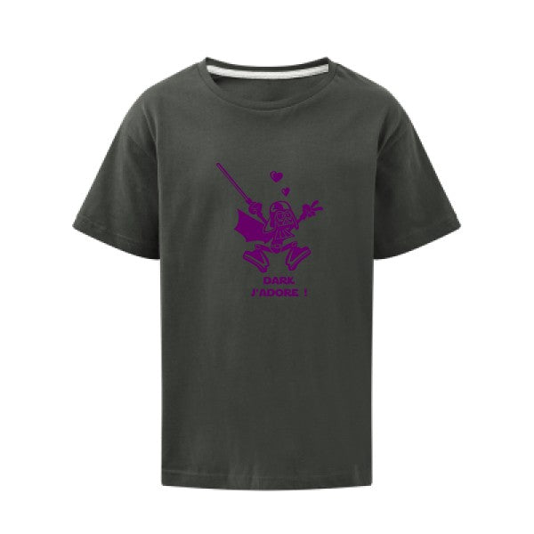 dark Flex Violet SG - Kids T-shirt enfant Charcoal Taille 152 (11-12/2XL)