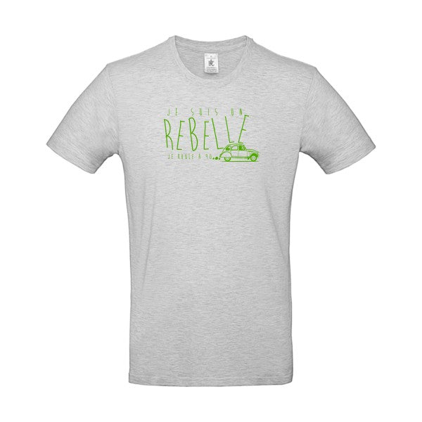 je suis un rebelle Flex Vert pomme |E190 T-shirt|Ash||2XL