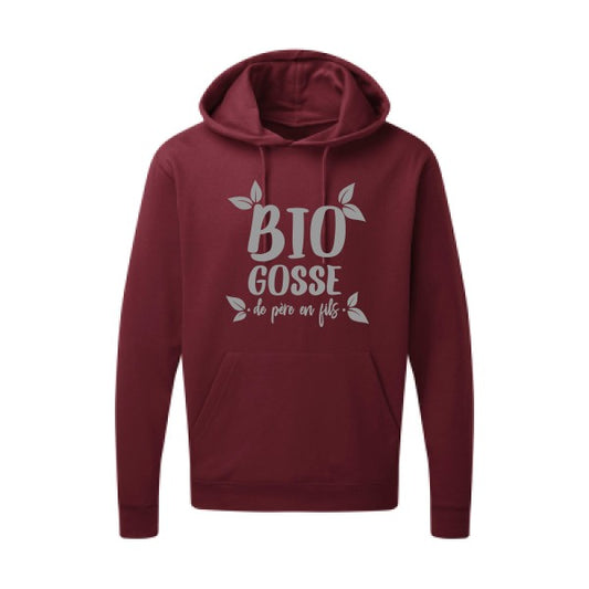 BIO GOSSE  Gris SG - Hooded Sweatshirt Sweat capuche