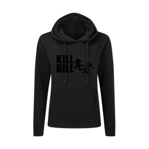 kill bill Noir |Sweat original à capuche Femme