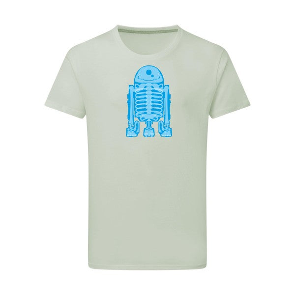 T-shirt homme Droid Scan - T-shirt inspiré par l'univers de la science-fiction Pastel Macchiato 2XL