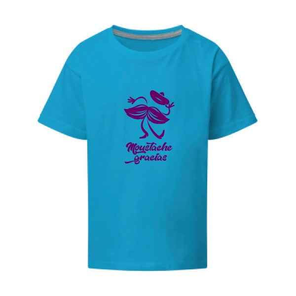 Presqu'spagnol Flex Violet SG - Kids T-shirt enfant Turquoise Taille 152 (11-12/2XL)