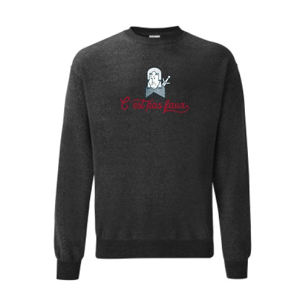 C'est pas faux Fruit of the loom 280 g/m² Sweat shirt