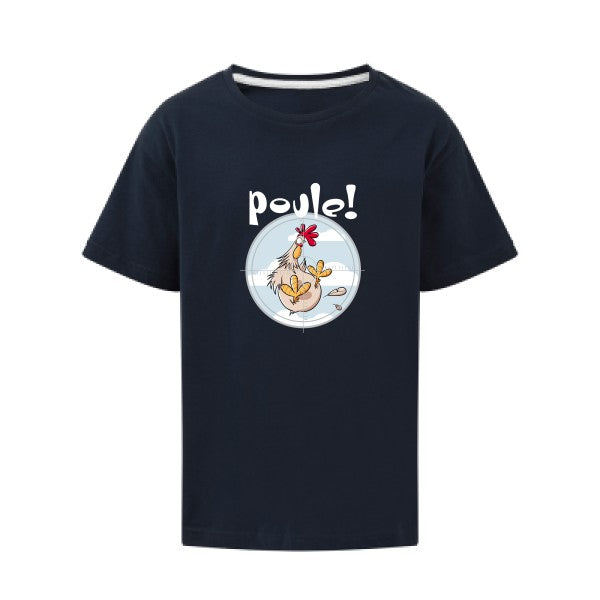 Poule ! SG - Kids T-shirt enfant Navy Taille 140 (9-10/XL)