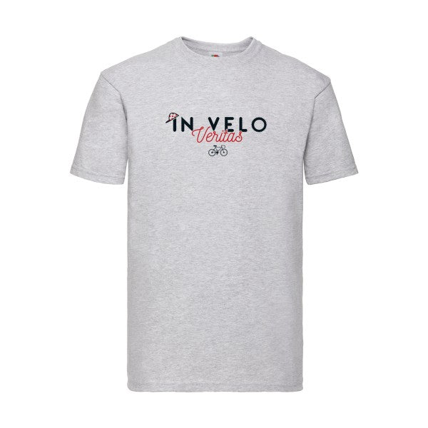 In Velo Veritas Fruit of the loom 205 g/m² T-shirt/ heather grey