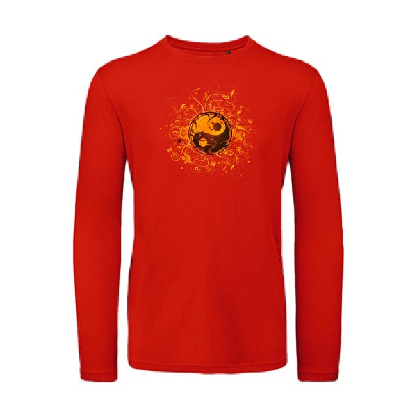 ying yang | T-shirt original LSL Fire Red 2XL