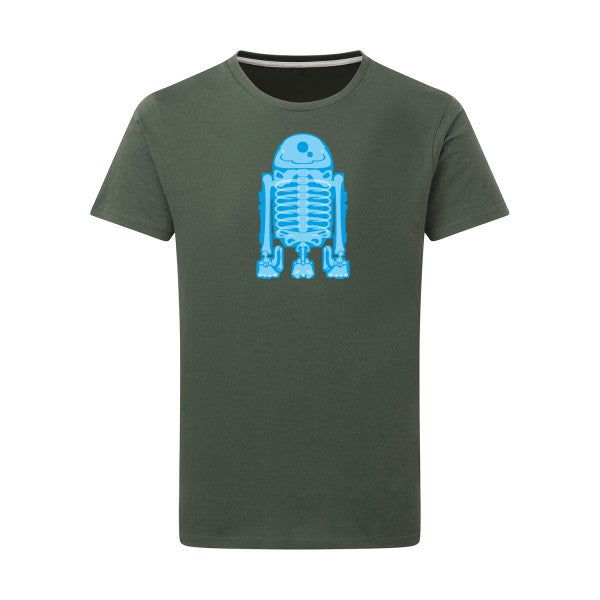 T-shirt homme Droid Scan - T-shirt inspiré par l'univers de la science-fiction Thyme 2XL