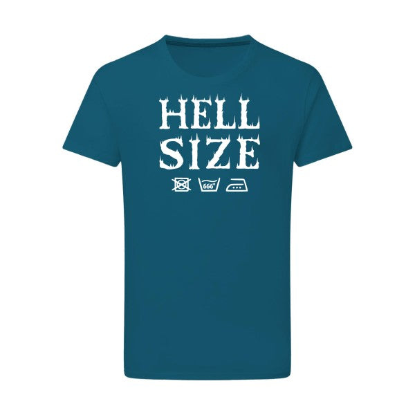 HELL SIZE ! - Flex Blanc Tshirt original Petrol  2XL