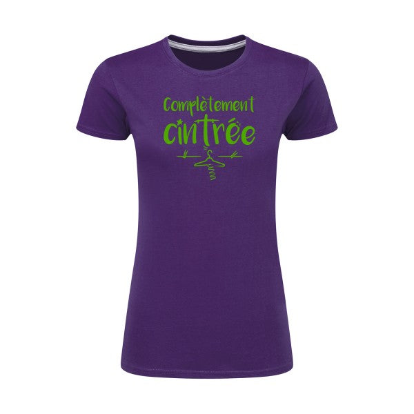 Complètement cintré  |Vert pomme |T shirt original femme|SG