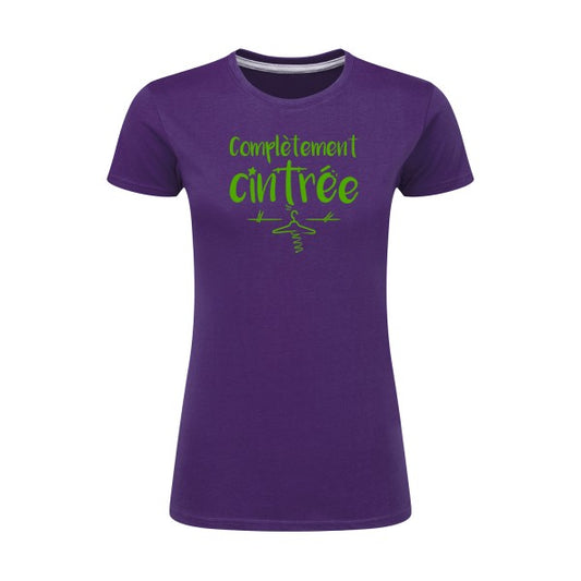 Complètement cintré  |Vert pomme |T shirt original femme|SG