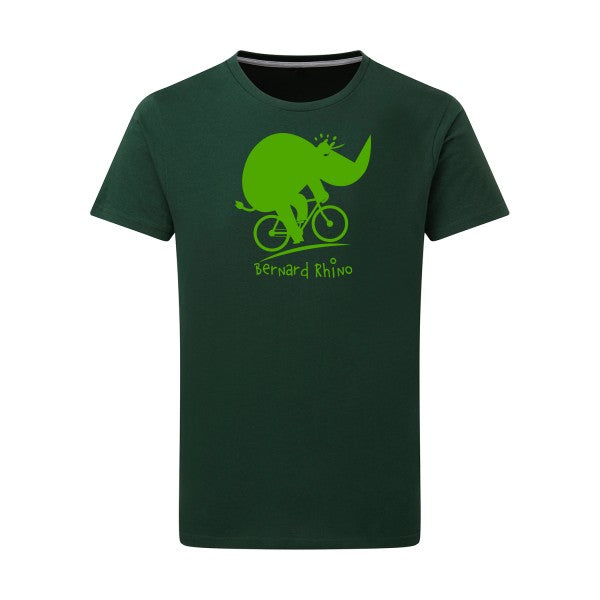 Bernard Rhino vert pomme -Flex vert pomme sur T-shirt SG  Bottle Green  2XL