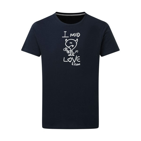 LOVER - Flex Blanc Tshirt original Navy  5XL