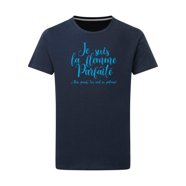 La flemme parfaite - Flex bleu clair Tshirt original Denim  XL