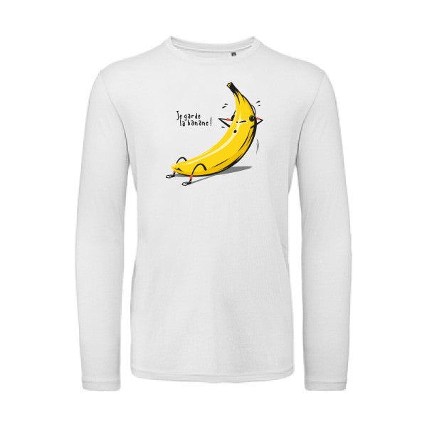 Je garde la banane ! | T-shirt original LSL White 2XL