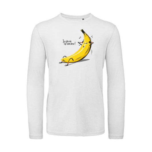 Je garde la banane ! | T-shirt original LSL White 2XL